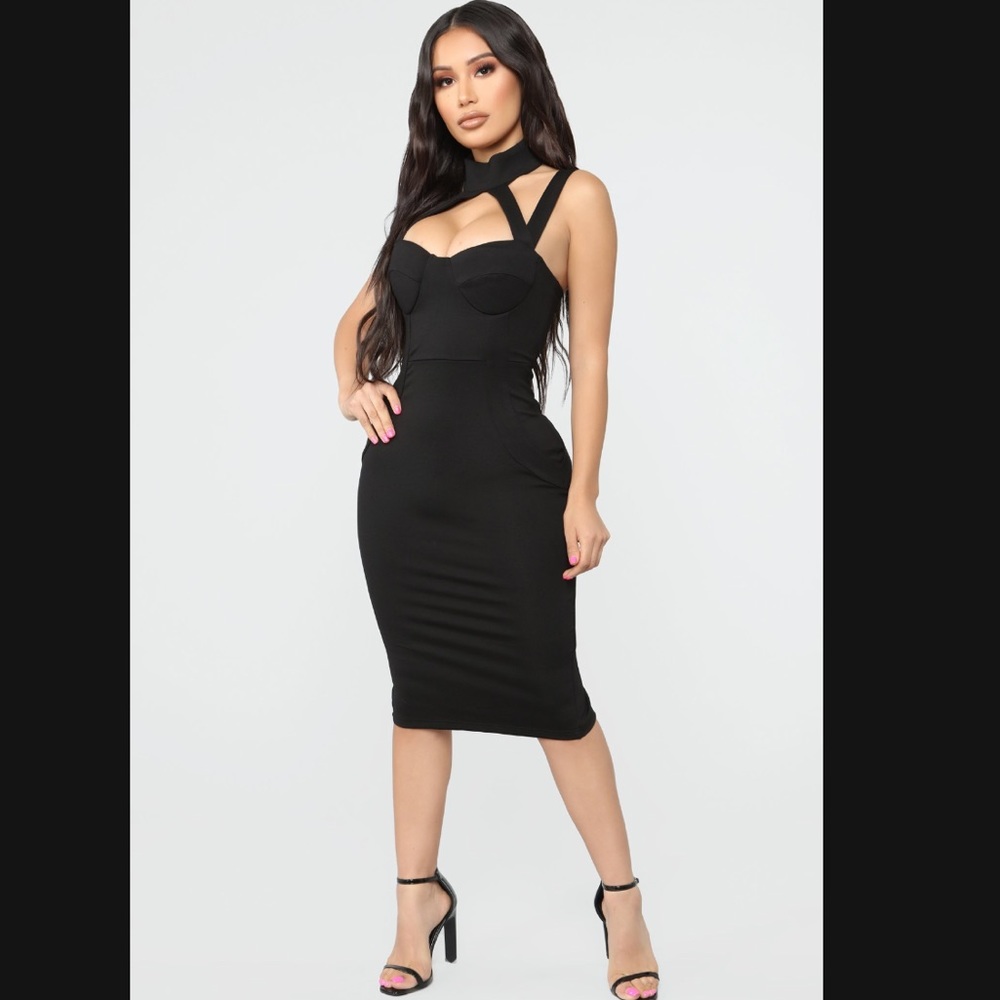 Fashion Nova Black Dress